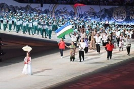İlham Əliyev və Mehriban Əliyeva Bişkekdə 6-cı Dünya Köçəri Oyunlarının açılış mərasimində iştirak ediblər - FOTO - CANLI - YENİLƏNİB