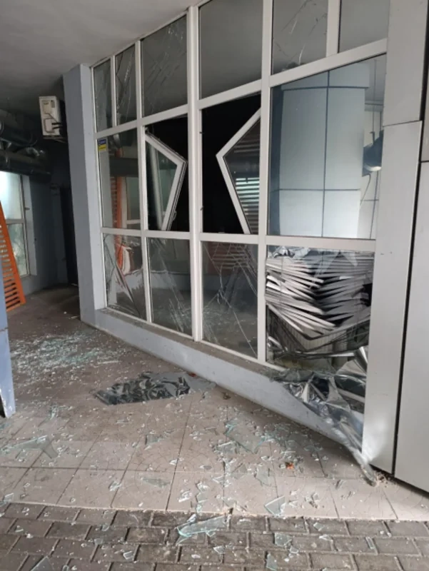 Rusiyanın Kiyevə hücumu zamanı Azərbaycan təşkilatının ofisinə ziyan dəydi - FOTO
