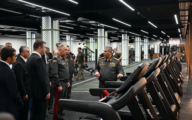 Silahlı Qüvvələr Günündə Müdafiə Nazirliyində yeni obyektlər istifadəyə verilib - FOTO