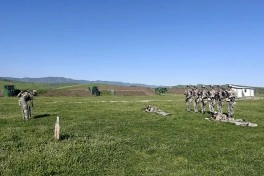 Xüsusi Təyinatlı Qüvvələrin hərbi hissəsində yoxlama keçirildi - FOTO
