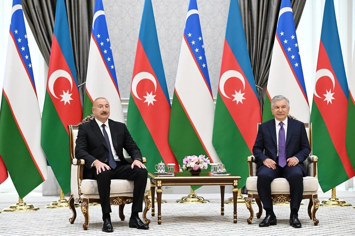 Daşkənddə Azərbaycan və Özbəkistan Prezidentlərinin təkbətək görüşü olub
