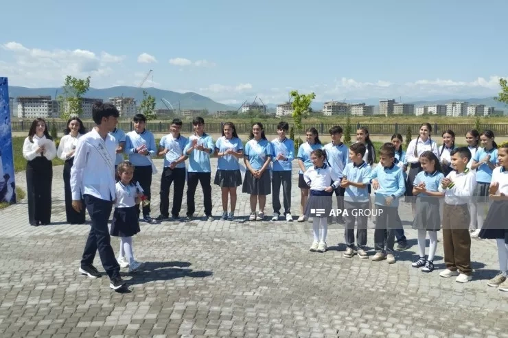 Ağdam və Füzulidə 33 il sonra "Son zəng" keçirildi - FOTO