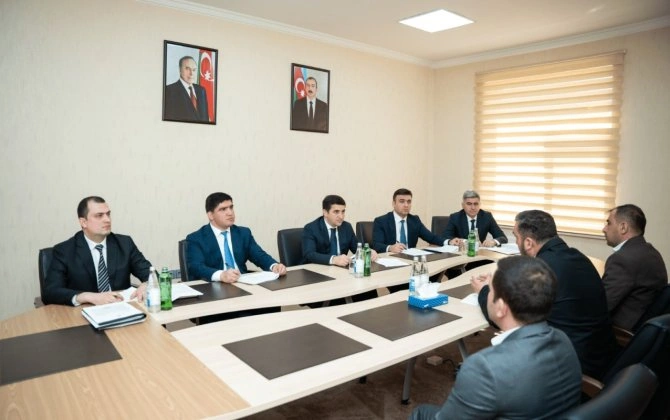 Ədliyyə naziri Xaçmazda vətəndaşları qəbul edib - FOTO
