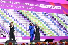 İlham Əliyev cüdo üzrə dünya çempionatının açılış mərasimini izləyib - YENİLƏNİB - FOTO