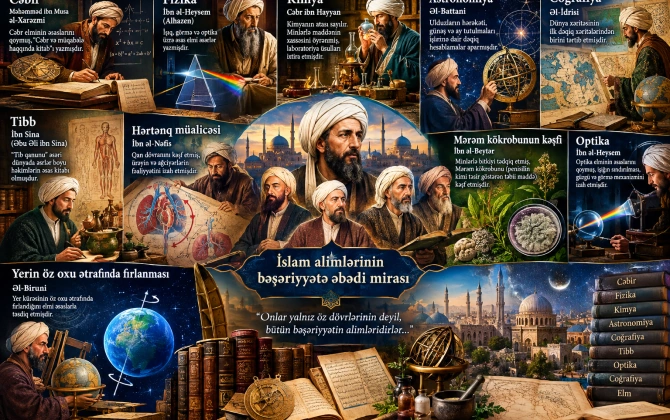 Bu gün də istifadə etdiyimiz kəşf və ixtiralara imza atmış 35 müsəlman alimi...-ARAŞDIRMA