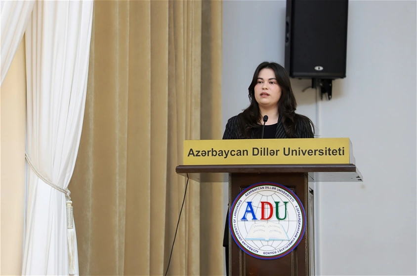 ADU-da “Gələcəyin İngilis Dili (Future English)” layihəsinin yekunlarına həsr olunmuş tədbir keçirilib - FOTO