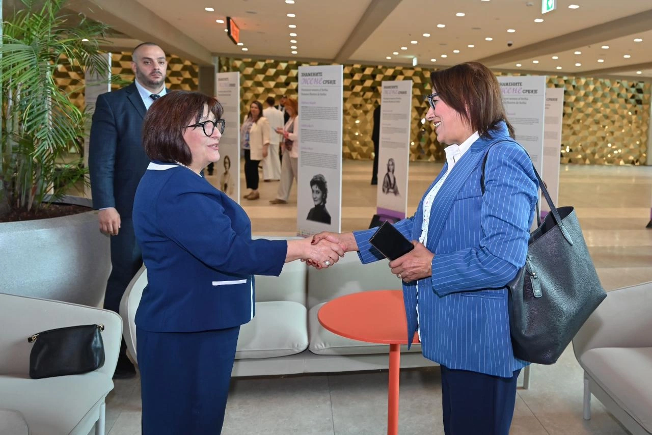 Sahibə Qafarova Qlobal Konfrans çərçivəsində bir sıra görüşlər keçirib - FOTO