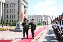 Kərim Vəliyev belaruslu həmkarı ilə regional təhlükəsizliyi müzakirə edib - FOTO