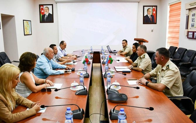 Bolqarıstan Müdafiə Nazirliyinin nümayəndə heyəti Azərbaycanda səfərdə olub - FOTO