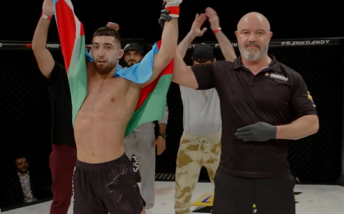 Əli Quliyev İsveçdə MMA turnirində braziliyalı rəqibinə qalib gəlib - FOTO