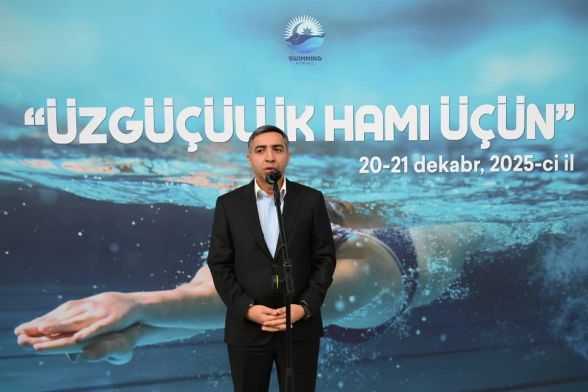"Üzgüçülük hamı üçün" layihəsinin açılış mərasimi keçirildi - FOTO