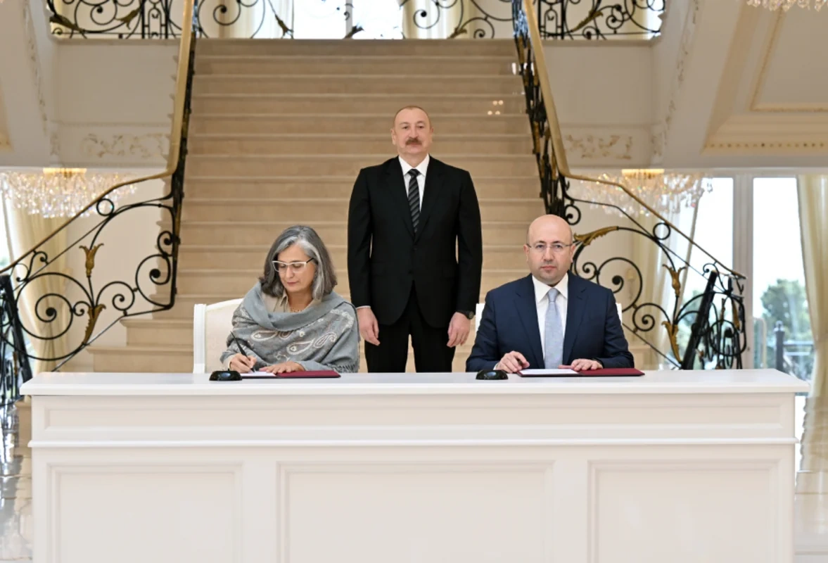 İlham Əliyev BMT-nin Məskunlaşma Proqramının icraçı direktorunu qəbul edib - FOTO