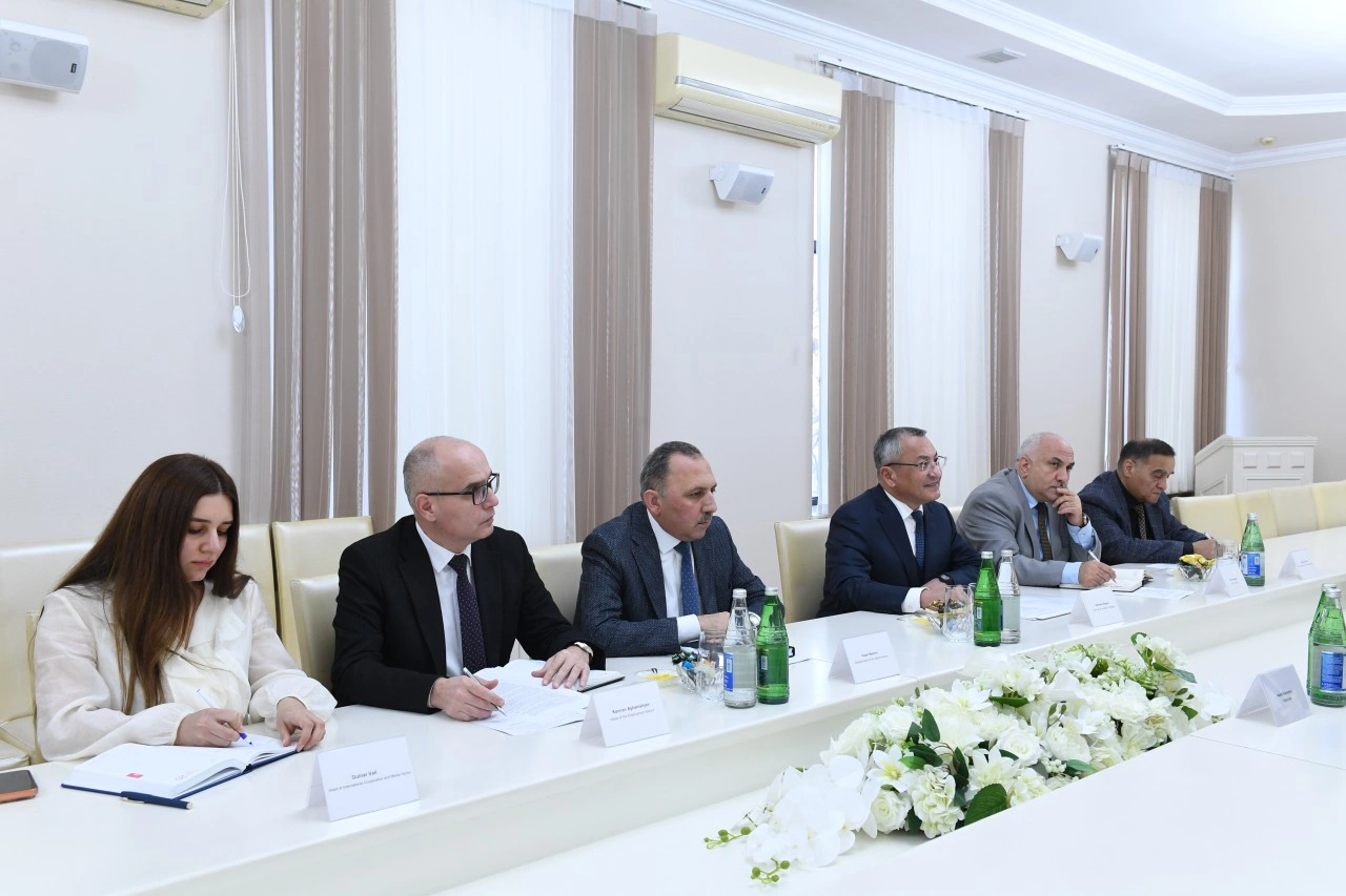 Dövlət Komitəsində BMT-nin rezident-əlaqələndiricisi ilə görüş keçirilib - FOTOLAR