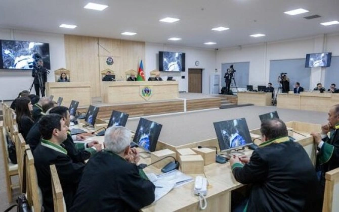 Erməni separatçılarının məhkəməsi keçirildi