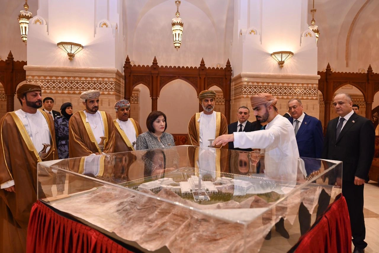 Sahibə Qafarova Oman Şura Məclisinin sədri ilə görüşüb - FOTO