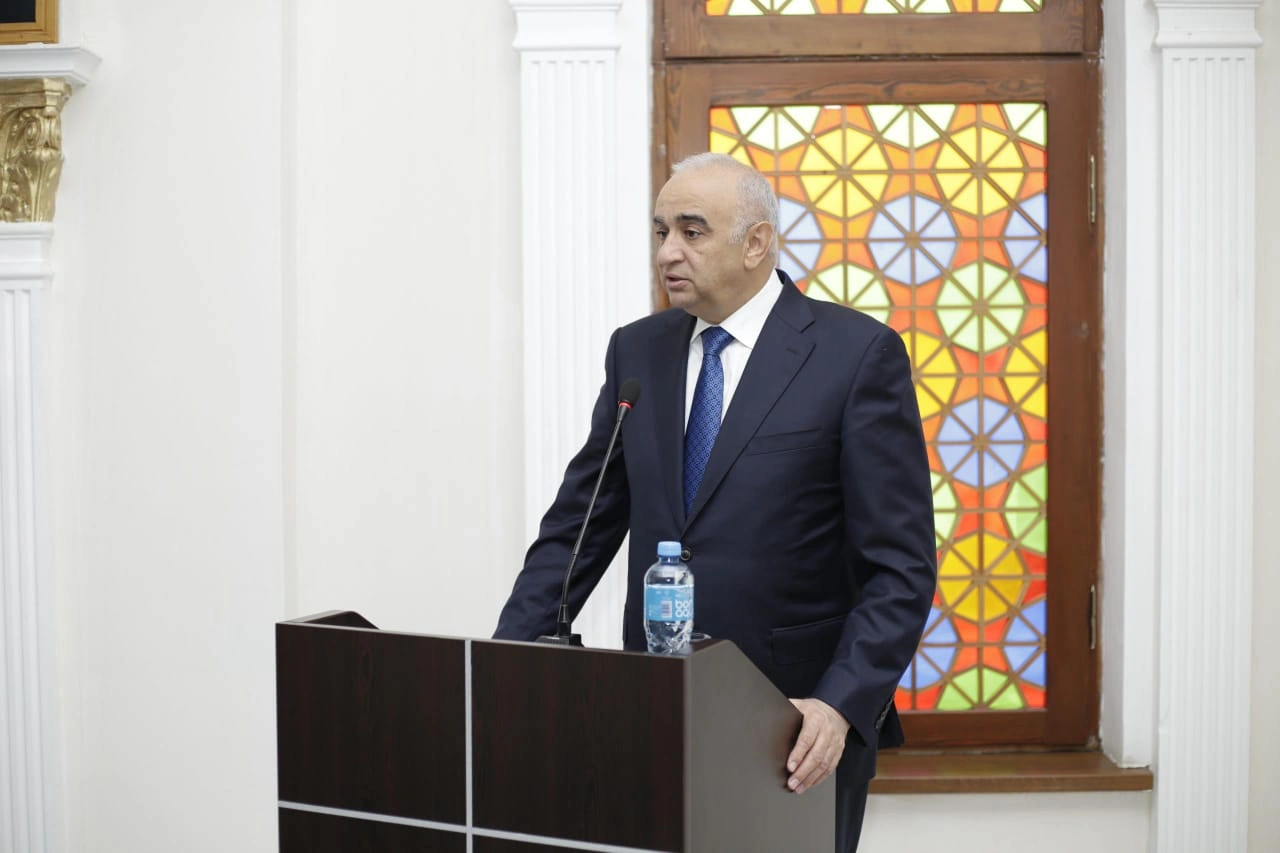 Sudan səmərəli istifadənin təkmil üsullarımın tətbiqi mövsusunda geniş tərkibli iclas keçirildi - Fotolar