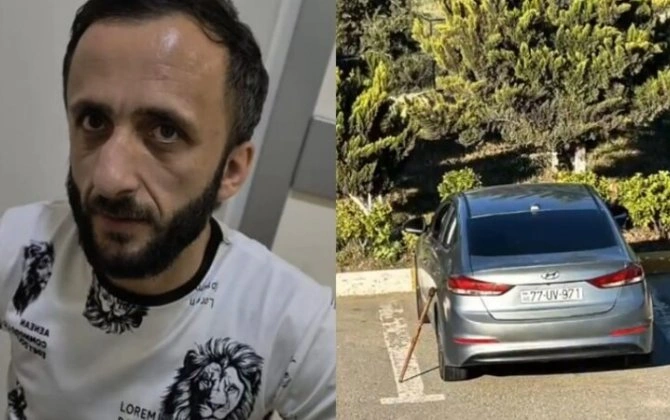 Sərxoş sürücünün sərnişinindən narkotik vasitələr aşkarlandı - VİDEO