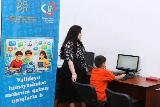 “Valideyn himayəsindən məhrum qalmış uşaqlarla iş” layihəsinin beşinci təlimi keçirildi - FOTO