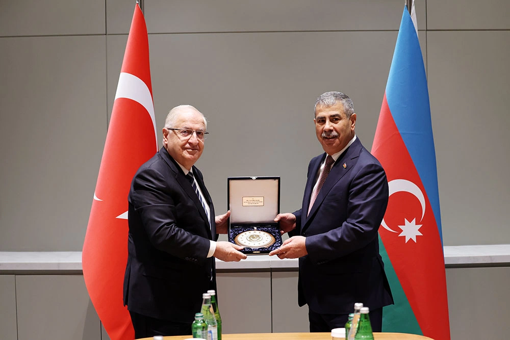 Şuşada Azərbaycan-Türkiyə müdafiə nazirlərinin ikitərəfli görüşü keçirilib - FOTO