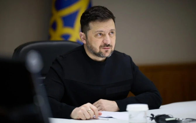 Zelenski: Ukrayna Rusiya ərazisindəki logistika mərkəzlərinə və neft bazasına zərbələr endirib