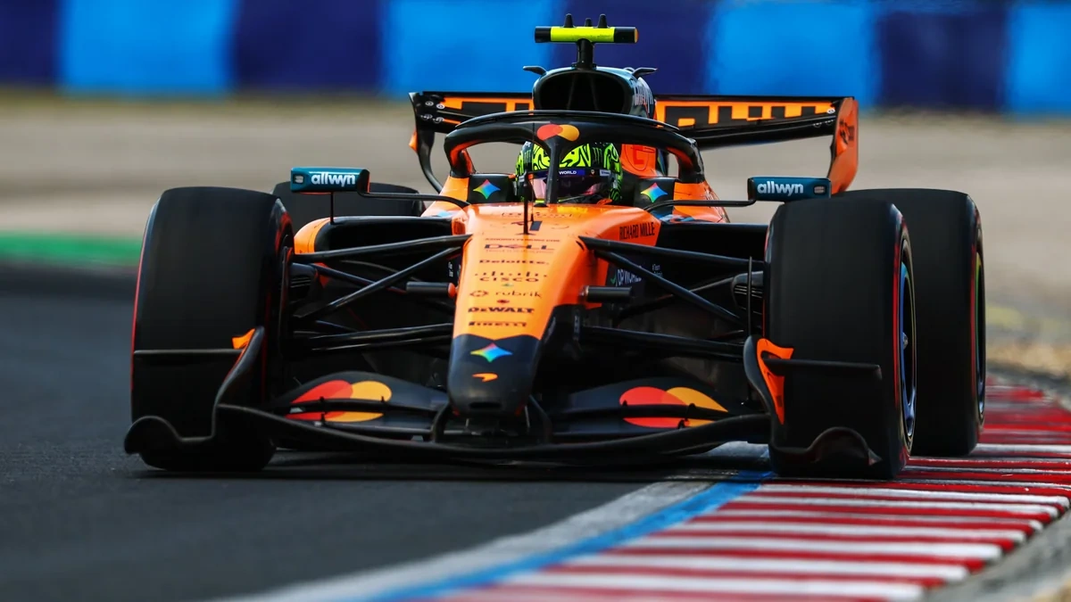 "Formula-1": Lando Norris Macarıstan Qran-prisinin təsnifat mərhələsinin qalibi oldu