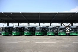 Prezident Naxçıvanda yeni avtobuslara baxıb, dəmir yolu infrastrukturunda yenidənqurma işləri ilə tanış olub - FOTO - YENİLƏNİB