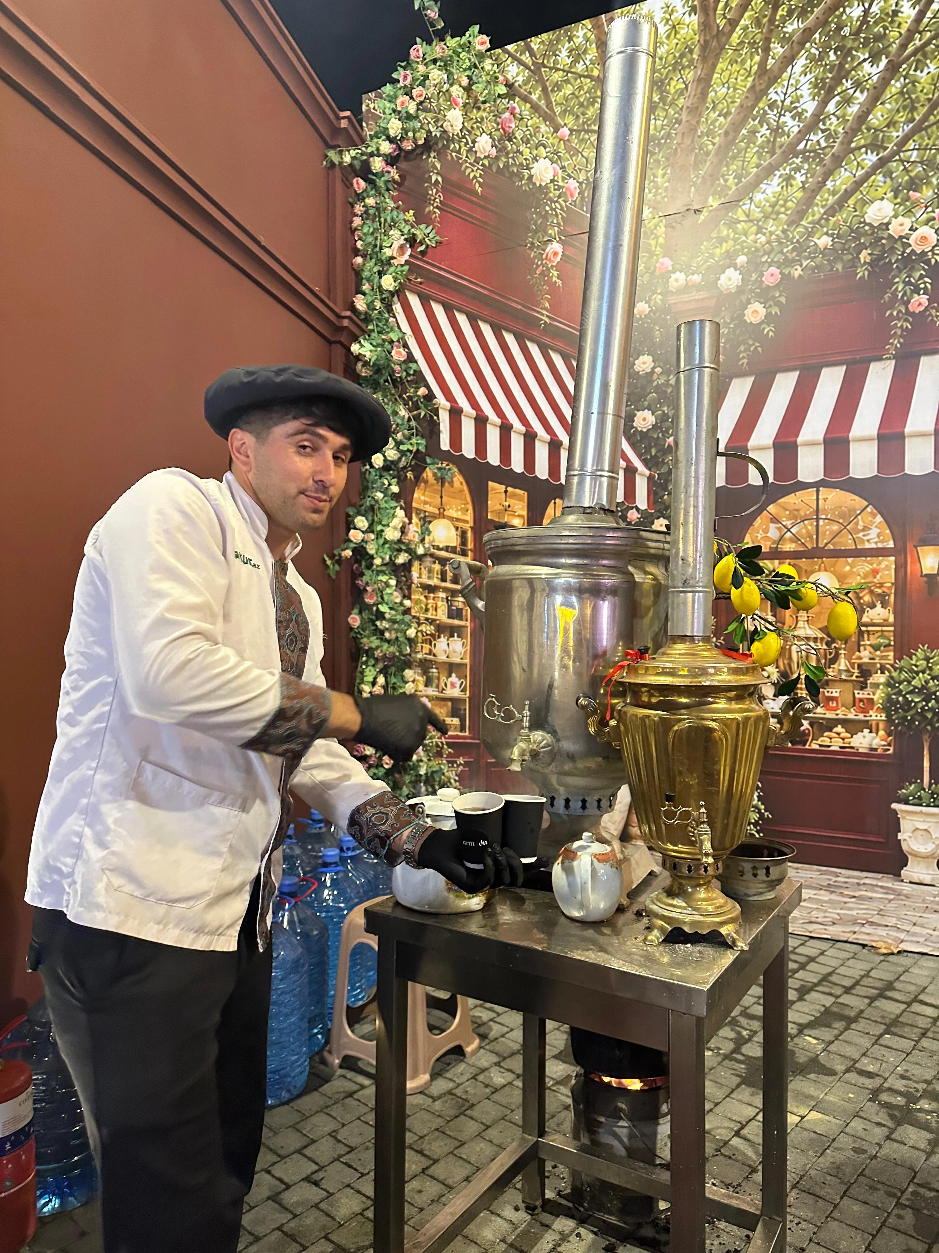 Bakı bulvarında Çay Festivalı keçirilir - FOTO