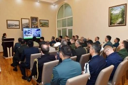 Hərbi attaşelər Dövlət Sərhəd Xidmətində olublar - FOTO