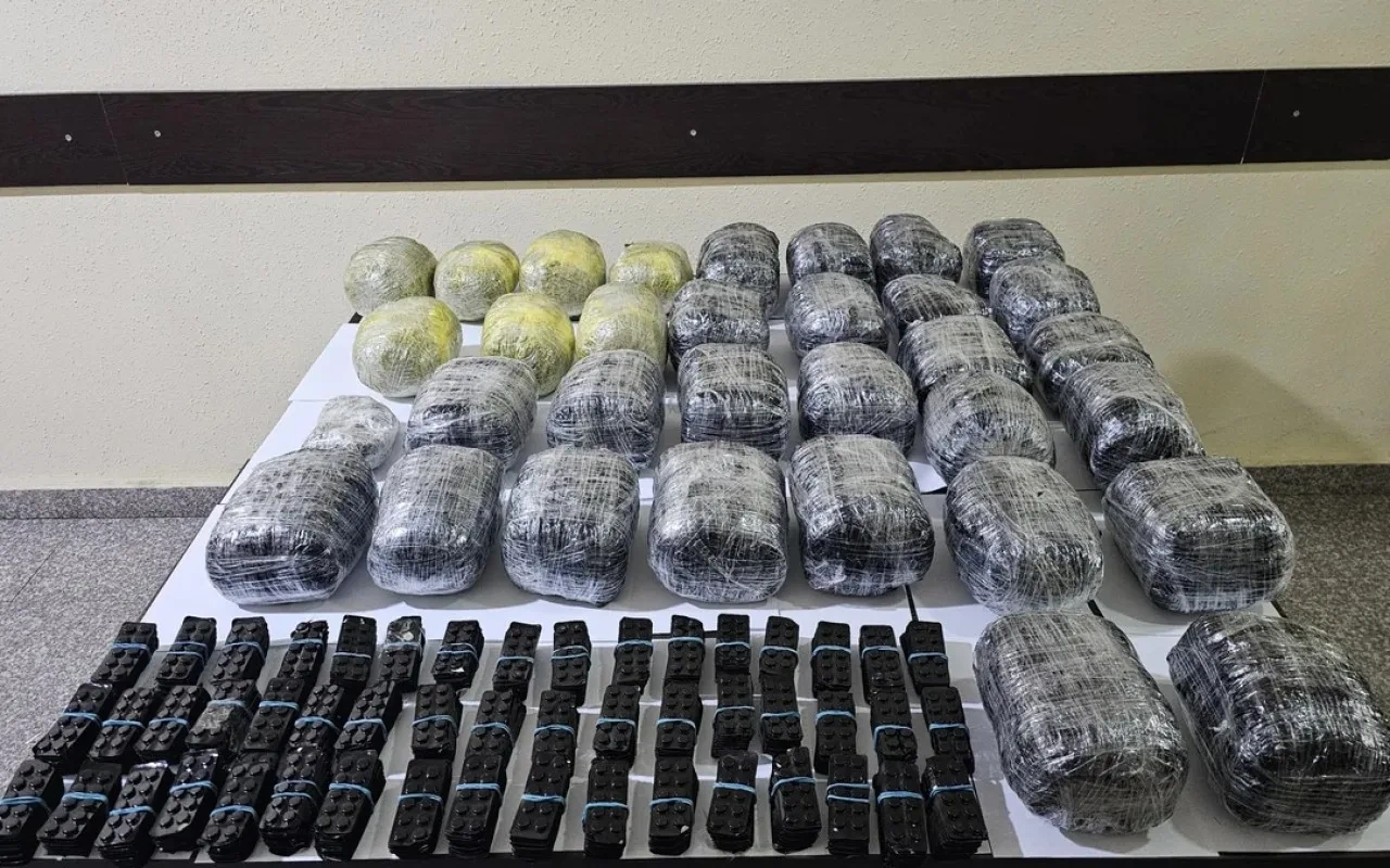 İrandan Azərbaycana 35 kiloqram narkotikin keçirilməsinin qarşısı alındı