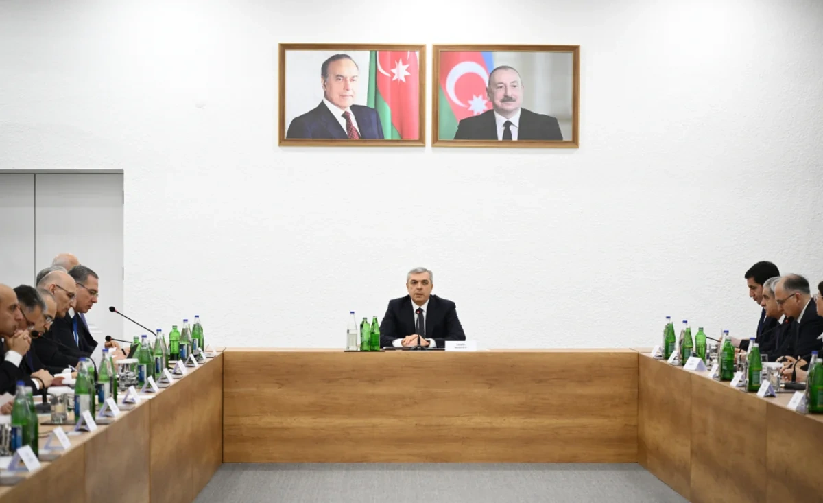 Samir Nuriyev Xocavənddə iclas keçirdi - FOTOLAR
