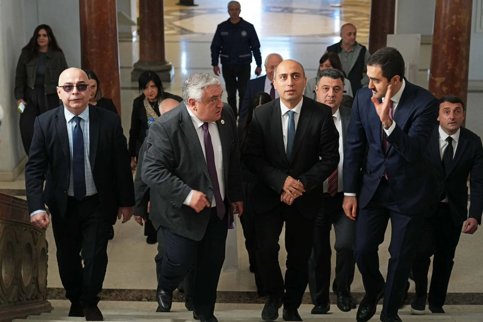 Emin Əmrullayev Gürcüstanın aparıcı ali təhsil müəssisələrinə səfər etdi - FOTO