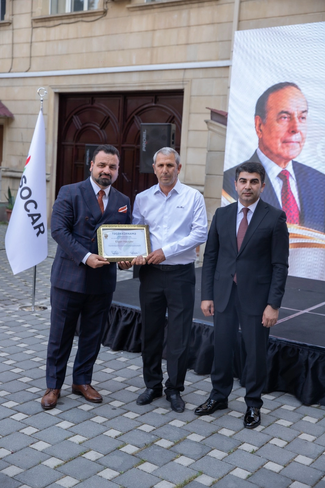 YAP Nərimanov və SOCAR 15 iyun Milli Qurtuluş Günü ilə bağlı tədbir keçirdi - FOTOLAR