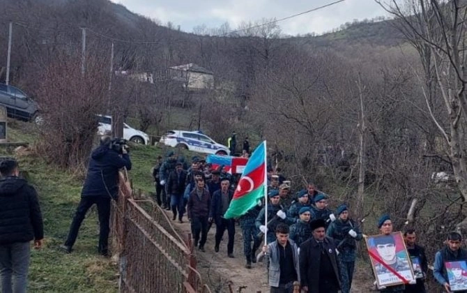 İtkin-şəhid Nail Dənziyev Lerikdə dəfn edildi