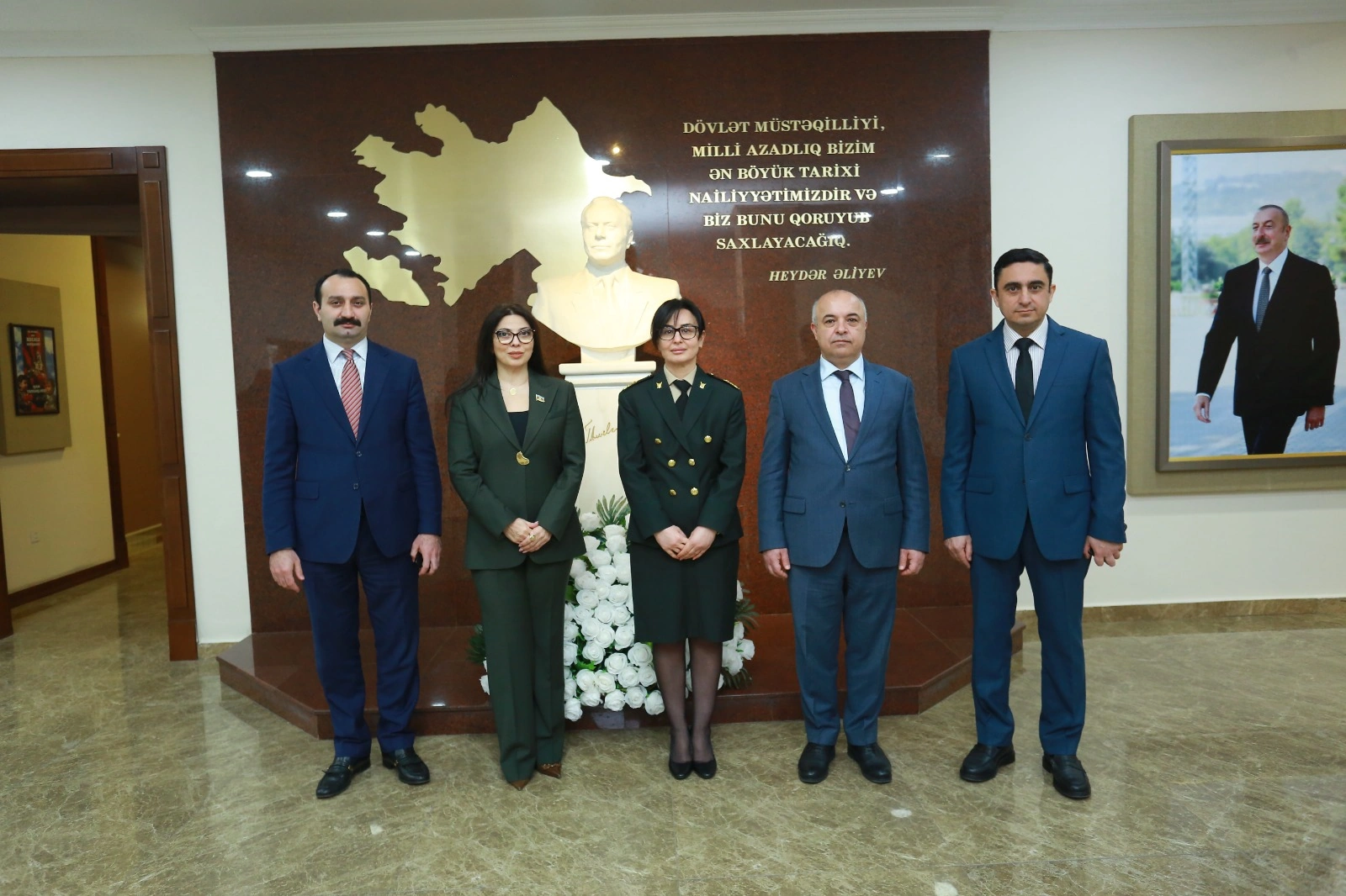 Hərbi Prokurorluqdakı Soyqırımı Memorial Muzeyi ziyarət edildi - FOTO