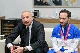 İlham Əliyev cüdo üzrə dünya çempionatının açılış mərasimini izləyib - YENİLƏNİB - FOTO