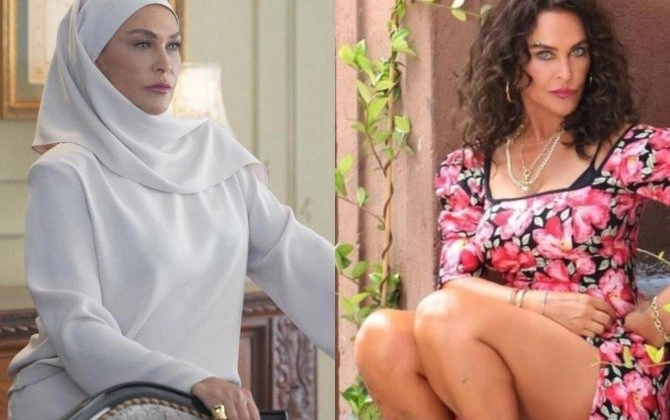 Hülya Avşar hicaba keçdi - FOTO