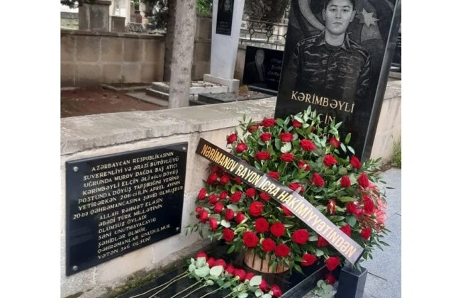 Şəhid Elçin Kərimbəylinin doğum günü qeyd olunub - FOTO