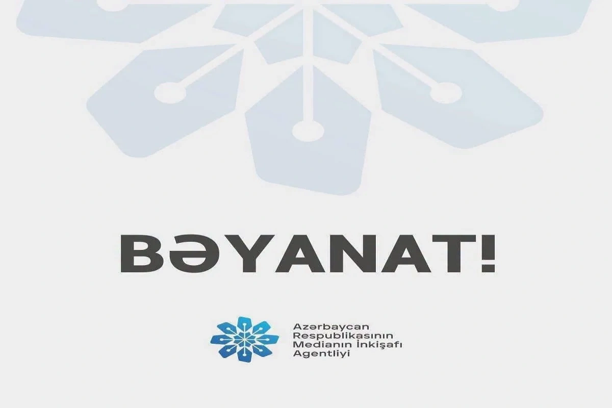 MEDİA qanunsuz fəaliyyət göstərən saytla bağlı BƏYANAT YAYDI