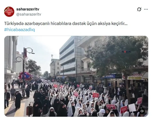 İranın çirkin hicab oyunu: "Sahar Azəri" ifşa olundu - FOTO
