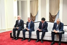 Bişkekdə Azərbaycan və İran prezidentlərinin görüşü olub - FOTO - YENİLƏNİB