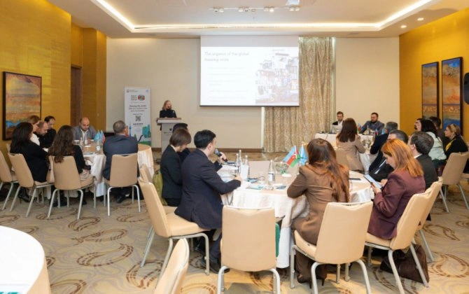 WUF13 üzrə media nümayəndələrinin məlumatlandırma sessiyası keçirilib - FOTO