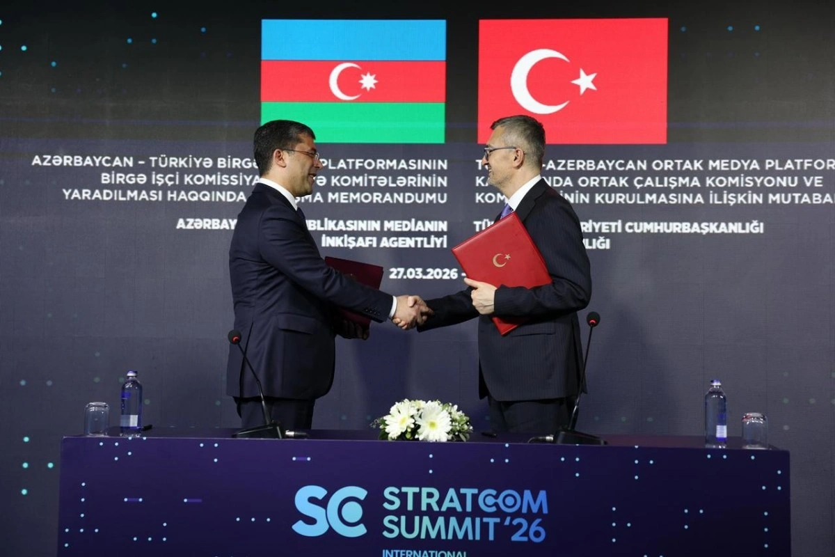 MEDİA ilə Türkiyə Prezidenti Administrasiyasının İctimaiyyətlə Əlaqələr Departamenti arasında Anlaşma Memorandumu imzalanıb - FOTO