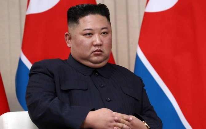 Kim Çen In yeni açılan körpü ilə Çinə səfər edib