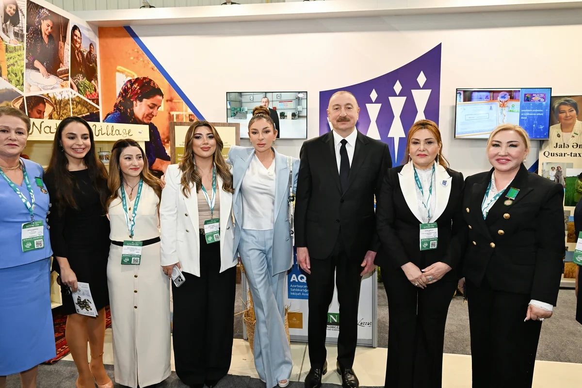 İlham Əliyev 19-cu "Caspian Agro Week" və 31-ci "InterFood Azerbaijan" sərgiləri ilə tanış olub - FOTO - YENİLƏNİB