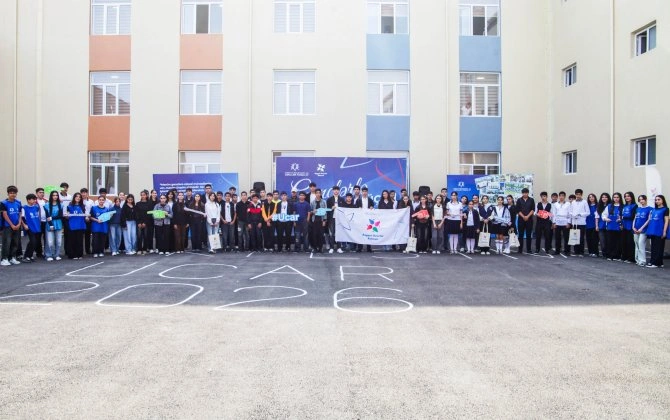 Səyyar Gənclər Xidmətinin növbəti dayanacağı Ucar olub - FOTO