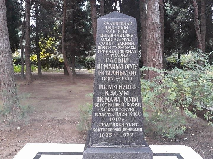 "Fəxri Xiyabanda Azərbaycanı satanların qəbrində hələ də yazılırsa ki, "Müsavat cəlladları tərəfindən qətlə yetirilib..."
