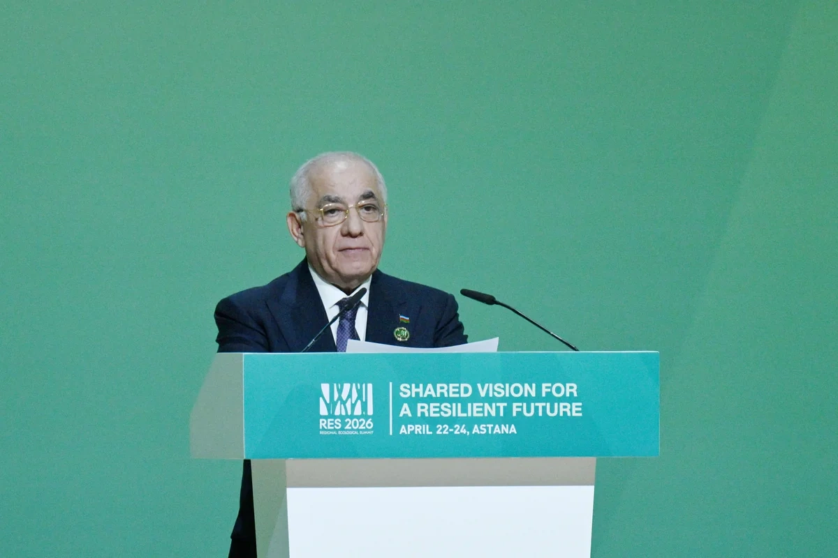 Əli Əsədov: "Azərbaycan Qazaxıstanın beynəlxalq su təşkilatının yaradılması təşəbbüsünü dəstəkləyir"