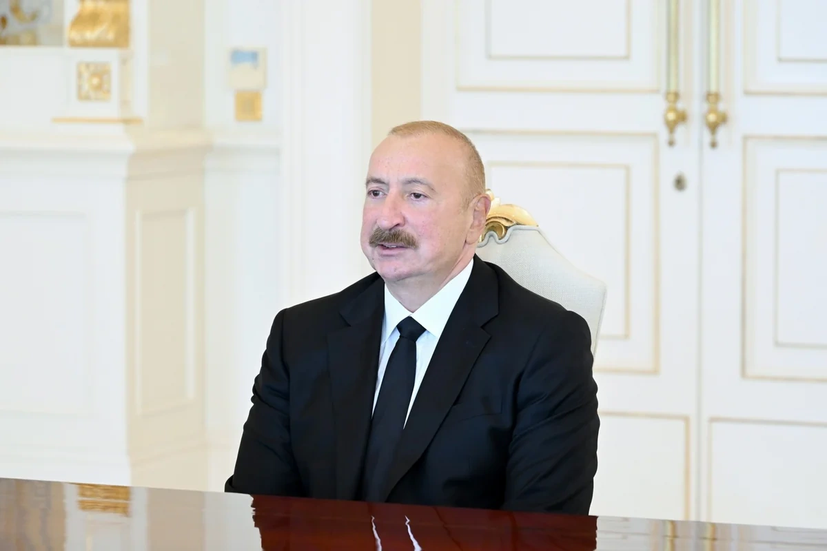 İlham Əliyev Hakan Fidanı QƏBUL ETDİ - FOTOLAR