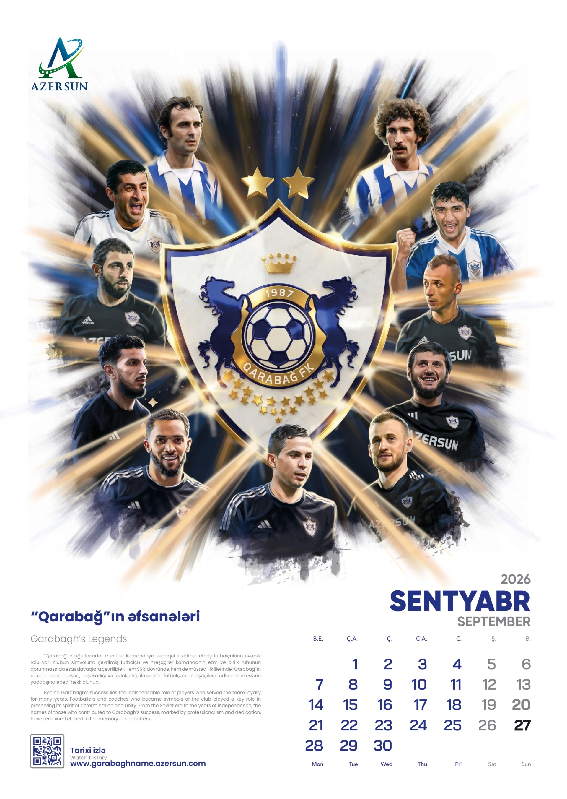 “Azərsun Holdinq”dən “Qarabağnamə” – 2026-cı ilin xüsusi təqvim dəsti