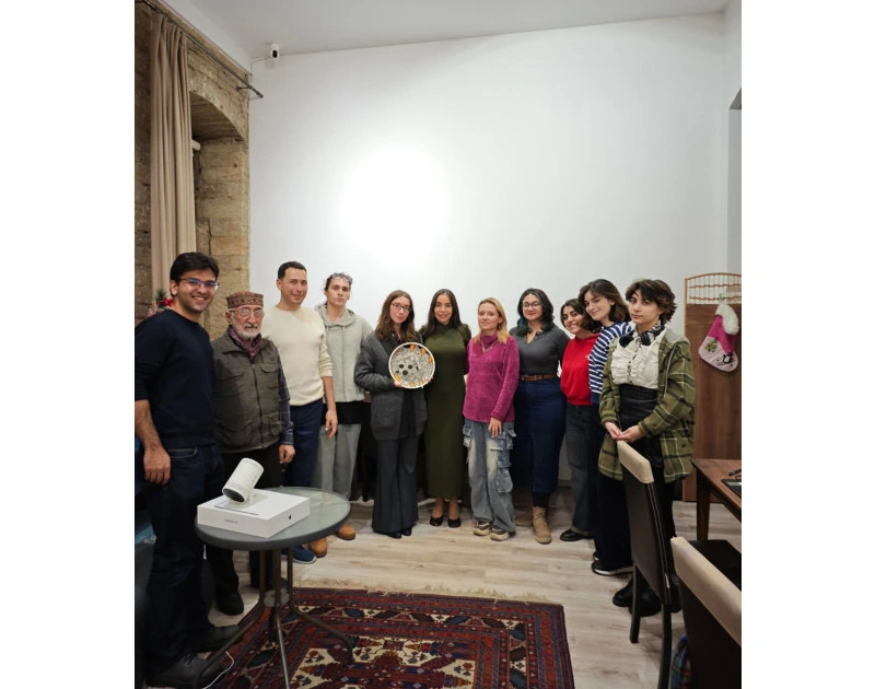 Leyla Əliyeva “ANİMAFİLM Studio”nun qonağı olub - FOTO